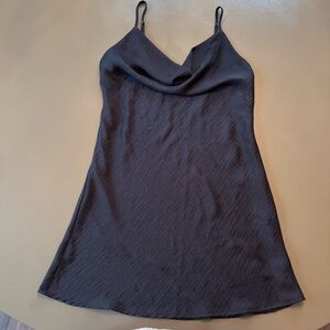 Forever 21 Black Mini Slip Dress